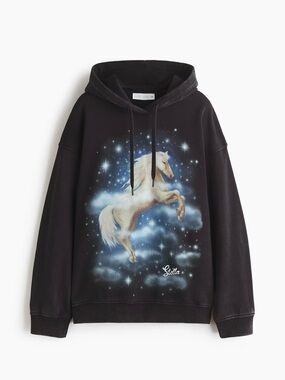 Stella McCartney H&M Printed Cotton Hoodie